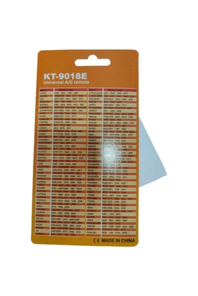 Universal Kt-9018e Akıllı Klima Kumanda - Resim 3