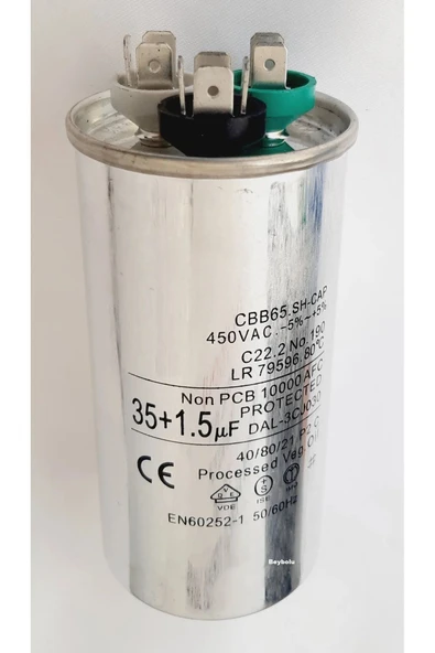 TECHSUN KLİMA 35+1.5 KONDANSATÖR KAPASİTÖR ürün görseli 1