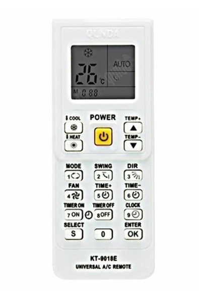 Universal Kt-9018e 5000 In 1 Unıversal Akıllı Klima Kumanda ürün görseli 1
