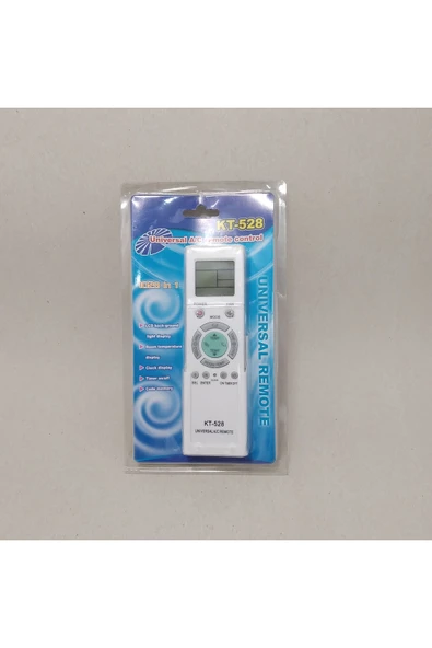 Universal Kt-528 Qundo Akıllı Klima Kumanda Ve Pil Takımı ürün görseli 1