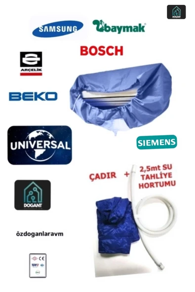 Dogant Universal Klima Temizleme Brandası Çadırı 18000-24000 Btu Klimalar Içindir ürün görseli 1