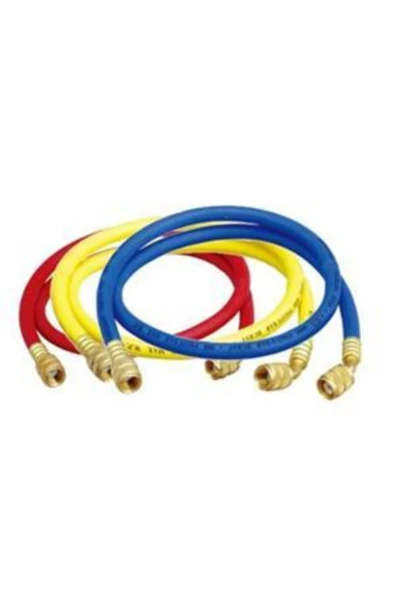 Universal Gaz Şarj Hortumu R134-r22-r404 180cm Gaz Doldurma Hortumu ürün görseli 1