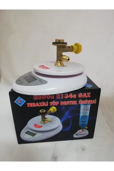 Universal R600a R134a Gaz Terazili Tüp Destek Ünitesi ürün görseli 1