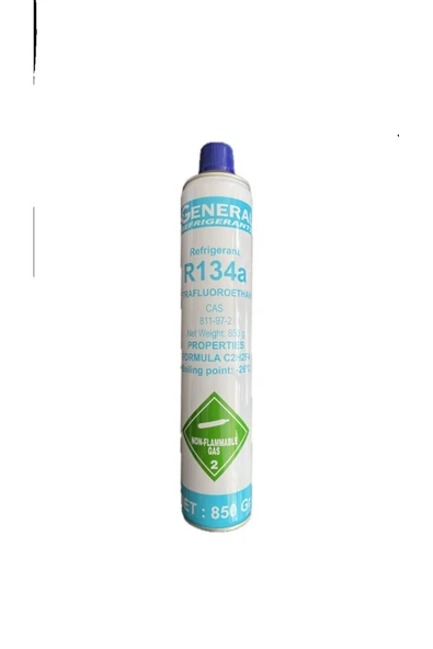 GENERAL R 134a Soğutucu Gaz Oto Klima ve Kompresörler İçin 850gr ürün görseli 1