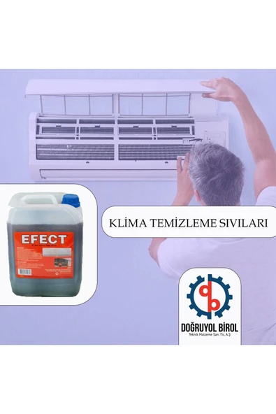 EFFECT Klima Temizleme Sıvısı 10 Lt Eldiven Fırça ürün görseli 1