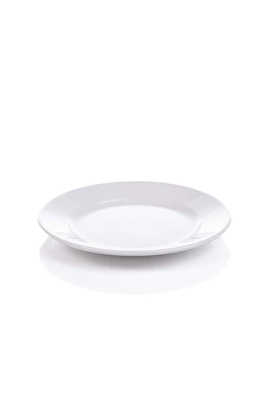 Ermiya 12 Adet Melamin Servis Tabağı -Lokanta Çukur Tabak Tabağı, 19 Cm ürün görseli 1
