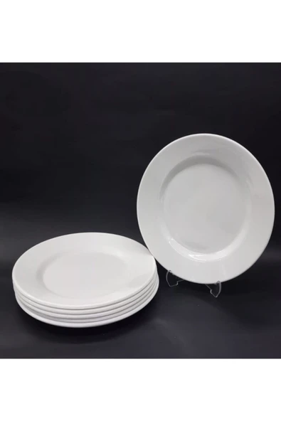 MonaRossa Melamin Kırılmaz Servis Tabağı 12'li 19 cm ürün görseli 1