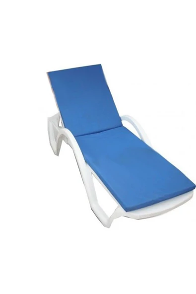 IRMAK MOBİLYA Outdoor Kumaş Şezlong Minderi Fermuarlı Şezlong Minderi 55*180*5 Cm ürün görseli 1
