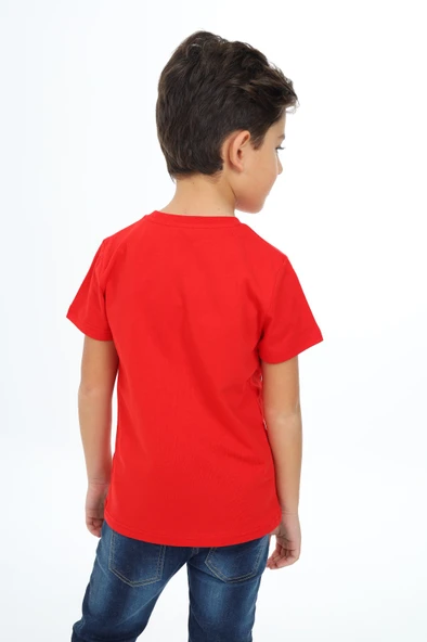 Toontoy Erkek Çocuk Baskılı Tişört - Resim 5