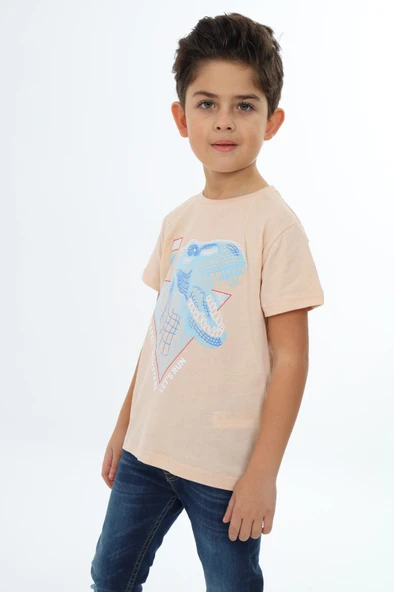 Toontoy Erkek Çocuk Baskılı Tişört - Resim 9