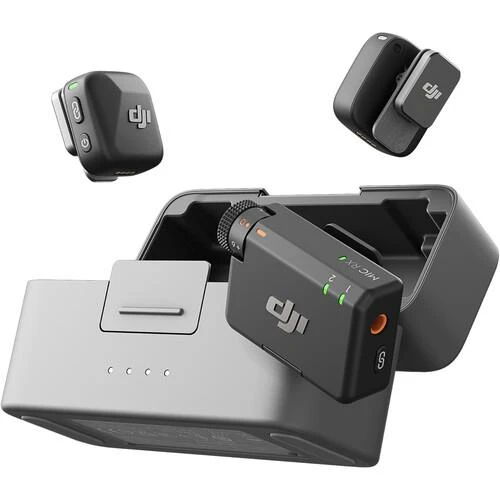 DJI Mic Mini Kompakt Kablosuz Yaka Mikrofonu 2 Kişilik ürün görseli 1