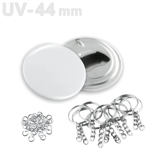 Buton Şişe Açacağı Anahtarlık VG44UVAN VG58UVAN 44 / 58 mm UV Baskıya Uygun ürün görseli 1