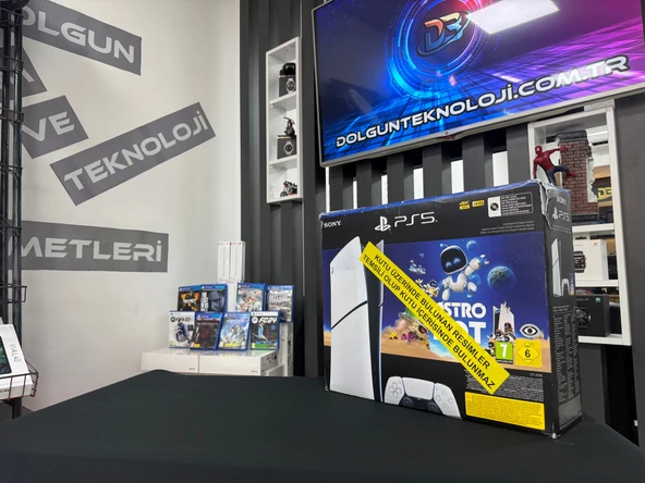 PlayStation 5 Slim 1TB Tek Kol Dijital Sürüm Kutulu(İKİNCİ EL) ürün görseli 1