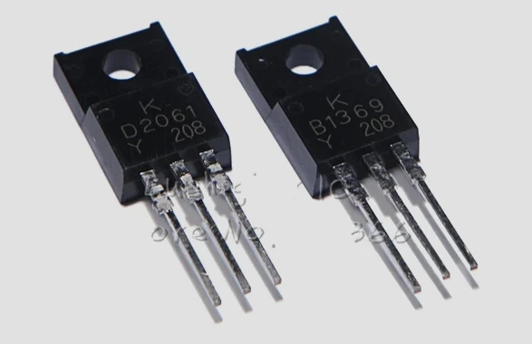2SD 2061 TO-220F Transistör - Resim 2