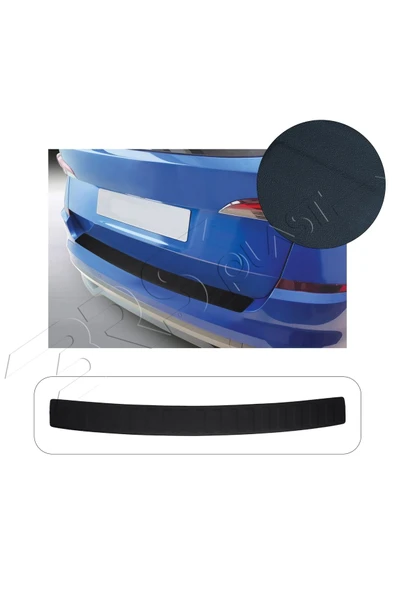 BRSPLAST  Skoda Kamiq Uyumlu 2019 Ve Üzeri Abs Arka Tampon Üstü Koruma ürün görseli 1