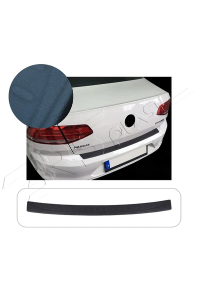 BRSPLAST  Volkswagen Passat B8 SD Uyumlu 2015 ABS Arka Tampon Üstü Koruma ürün görseli 1