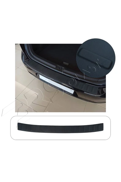 BRSPLAST  Volkswagen Golf Sportvan Uyumlu 2012-2019 ABS Arka Tampon Üstü Koruma ürün görseli 1