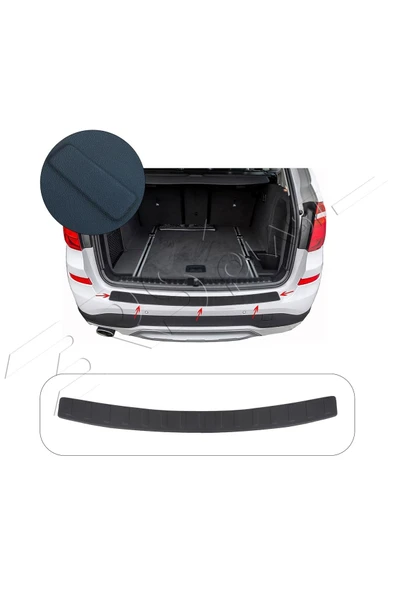BRSPLAST  Volkswagen Sharan Uyumlu 2010 Ve Üzeri Abs Arka Tampon Üstü Koruma ürün görseli 1
