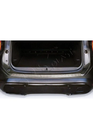 BRSPLAST  Citroen C5 Aircross Uyumlu 2019 Ve Üzeri Krom Arka Tampon Üstü Koruma Paslanmaz Çelik ürün görseli 1
