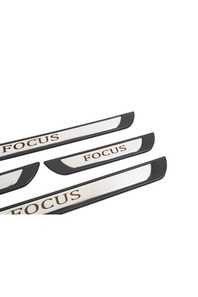 BRSPLAST  Ford Focus Uyumlu Kapı Eşiği Krom Abs 4 Parça - Resim 4
