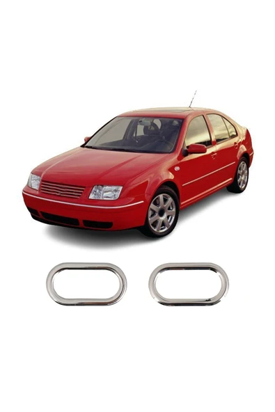 BRSPLAST  Volkswagen Bora Uyumlu 1998-2004 Krom Sinyal Çerçevesi 2 Parça Paslanmaz Çelik ürün görseli 1