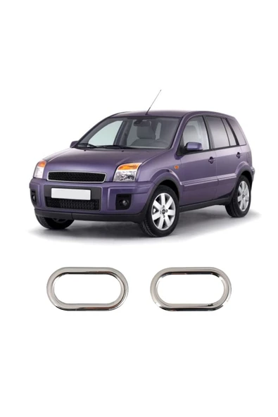 BRSPLAST  Ford Fusion Uyumlu 2002-2012 Krom Sinyal Çerçevesi 2 Parça Paslanmaz Çelik ürün görseli 1