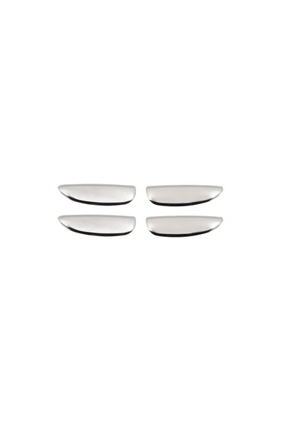 BRSPLAST  Renault Clio 2 Uyumlu 1999-2006 Krom Kapı Kolu 4 Kapı Paslanmaz Çelik - Resim 3