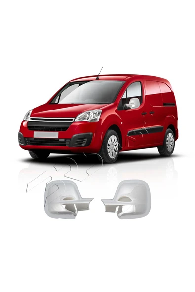 BRSPLAST  Citroen Berlingo 2 Facelift Uyumlu 2012 Ve Üzeri Ayna Kapağı 2 Parça Abs Krom Kaplama ürün görseli 1