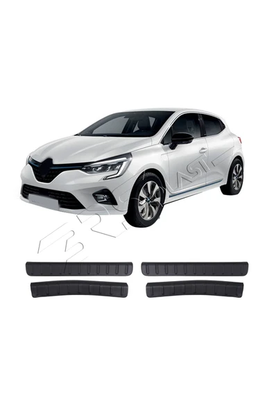 BRSPLAST  Renault Clio 5 Uyumlu Abs Kapı Eşiği 4 Parça - Resim 3