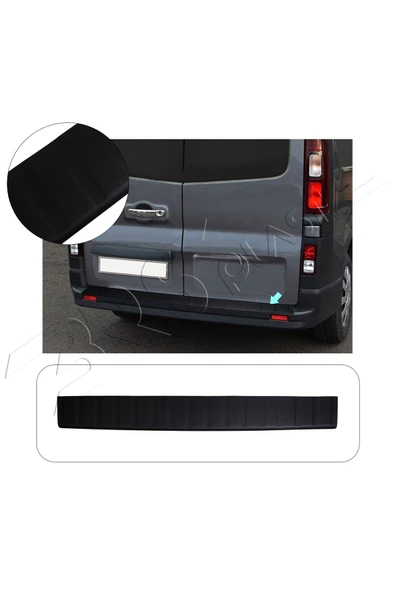 BRSPLAST  Opel Vivaro Uyumlu 2014 Ve Üzeri Abs Arka Tampon Üstü Koruma ürün görseli 1