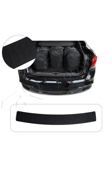 BRSPLAST  Ford Kuga 1 Uyumlu 2008-2012 Abs Arka Tampon Üstü Koruma ürün görseli 1