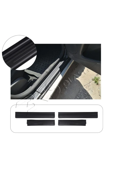 BRSPLAST  Dacia Duster Uyumlu 2010-2017 Abs Kapı Eşiği 4 Parça ürün görseli 1