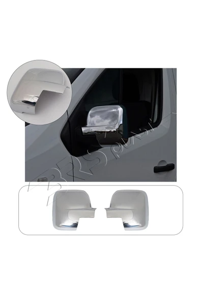 BRSPLAST  Opel Vivaro Uyumlu 2015-2018 Ayna Kapağı 2 Parça Abs Krom Kaplama ürün görseli 1