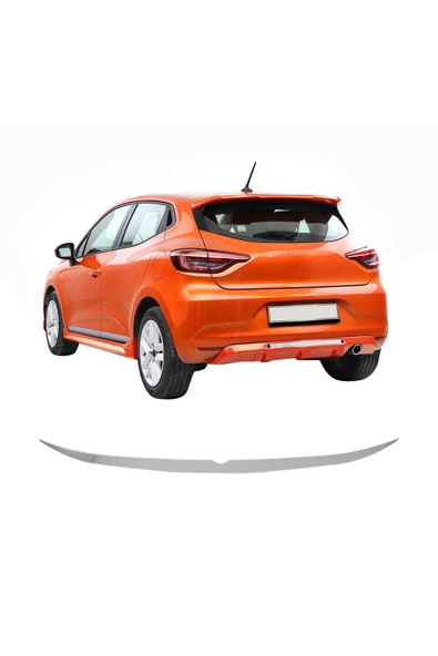 BRSPLAST  Renault Clio 5 Uyumlu Krom Arka Cam Alt Çıtası Paslanmaz Çelik ürün görseli 1