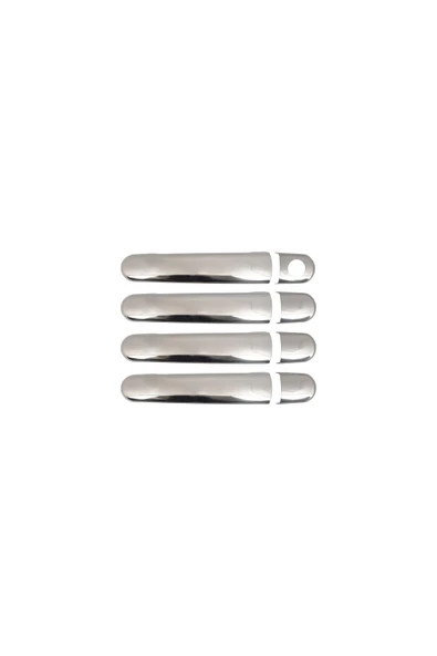 BRSPLAST  Seat Leon Uyumlu 1998-2012 Krom Kapı Kolu 4 Kapı Paslanmaz Çelik - Resim 2