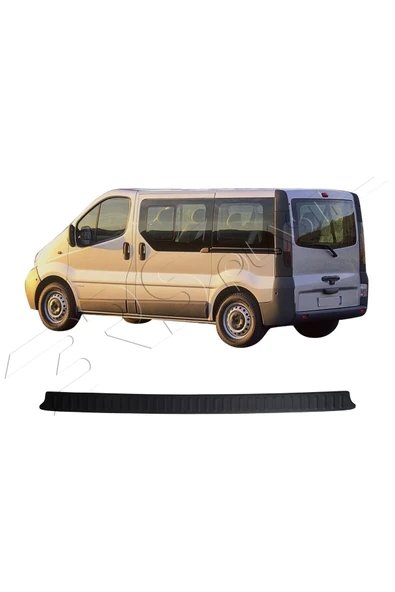 BRSPLAST  Opel Vivaro Uyumlu 2001-2014 Long Abs Arka Tampon Üstü Koruma ürün görseli 1