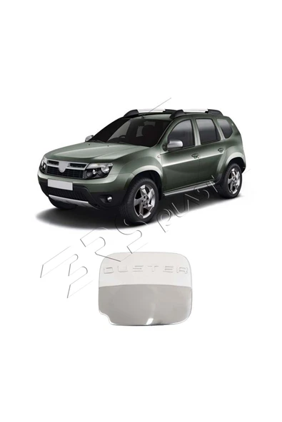 BRSPLAST  Dacia Duster Uyumlu 2010-2017 Krom Depo Kapağı Paslanmaz Çelik ürün görseli 1