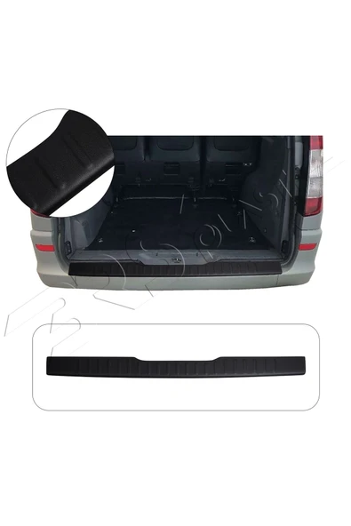 BRSPLAST  Mercedes Viano Uyumlu 2003-2014 Abs Arka Tampon Üstü Koruma ürün görseli 1