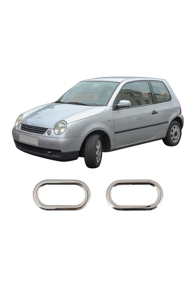 BRSPLAST  Volkswagen Lupo Uyumlu 1998-2005 Krom Sinyal Çerçevesi 2 Parça Paslanmaz Çelik ürün görseli 1