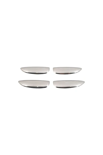 BRSPLAST  Renault Clio 2 Uyumlu 1999-2006 Krom Kapı Kolu 4 Kapı Paslanmaz Çelik - Resim 6