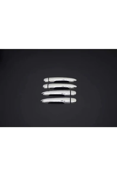 BRSPLAST  Renault Scenic 2 Uyumlu 2005-2008 Krom Kapı Kolu 4 Kapı Paslanmaz Çelik - Resim 2