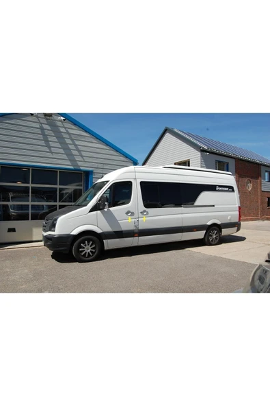 BRSPLAST  Volkswagen Crafter Uyumlu 2012-2017 Krom Kapı Kolu 4 Kapı Paslanmaz Çelik ürün görseli 1