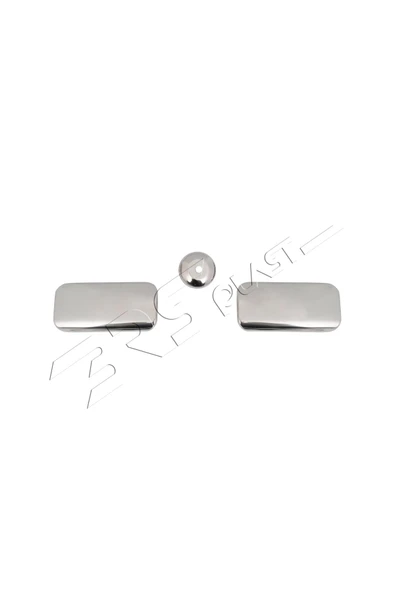 BRSPLAST  Ford Transit Uyumlu 2003-2013 Krom Kapı Kolu 2 Kapı Paslanmaz Çelik - Resim 2