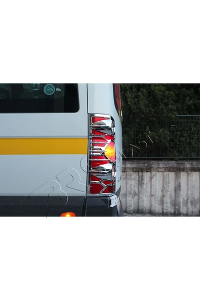 BRSPLAST  Volkswagen Crafter Uyumlu 2006-2017 Stop Çerçevesi 2 Parça Abs Krom Kaplama ürün görseli 1