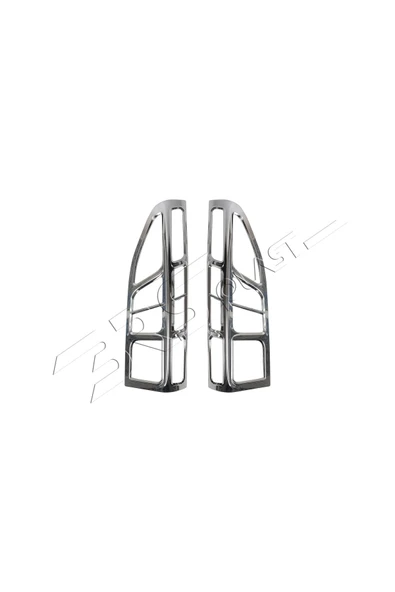 BRSPLAST  Citroen Berlingo 2 Facelift Uyumlu 2012-2018 Stop Çerçevesi 2 Parça Abs Krom Kaplama ürün görseli 1