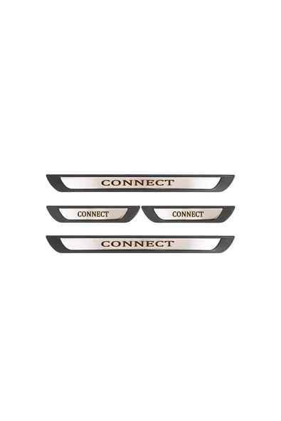 BRSPLAST  Ford Tourneo Connect Uyumlu Kapı Eşiği Krom Abs 4 Parça ürün görseli 1