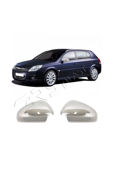 BRSPLAST  Opel Signum Uyumlu 2003-2008 Krom Ayna Kapağı 2 Parça Paslanmaz Çelik ürün görseli 1