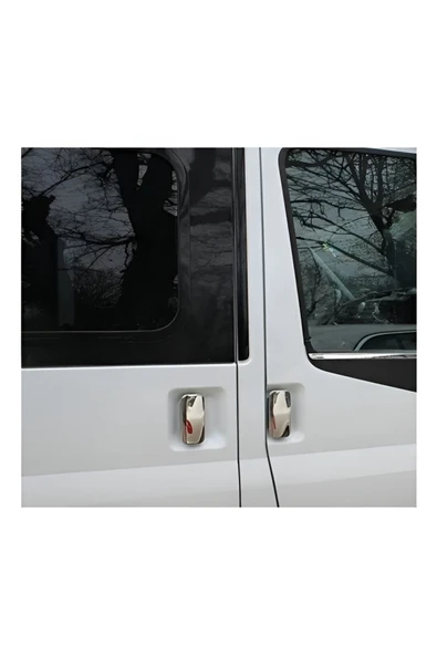 BRSPLAST  Ford Transit Uyumlu 2003-2013 Krom Kapı Kolu 2 Kapı Paslanmaz Çelik - Resim 6