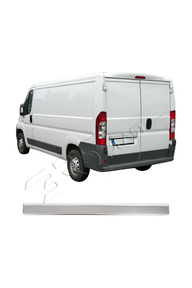 BRSPLAST  Citroen Jumper Uyumlu 2006 Ve Üzeri Krom Bagaj Çıtası Paslanmaz Çelik ürün görseli 1