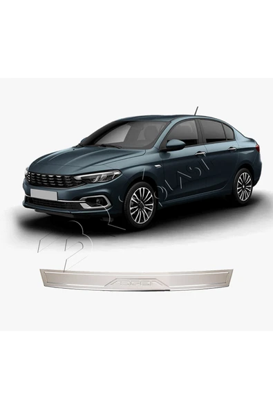 BRSPLAST  Fiat Egea Uyumlu 2015-2019 Krom Tampon Eşiği Paslanmaz Çelik ürün görseli 1
